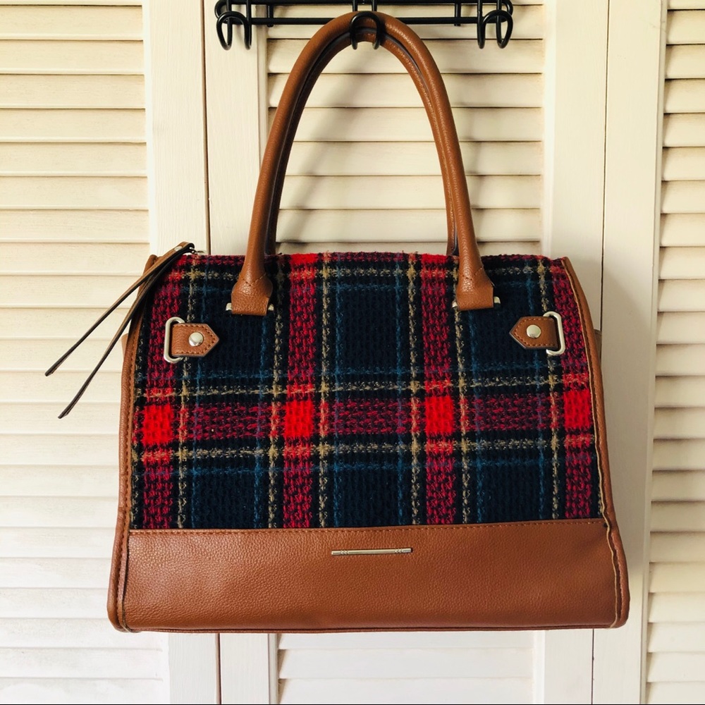 🔴 Plaid purse